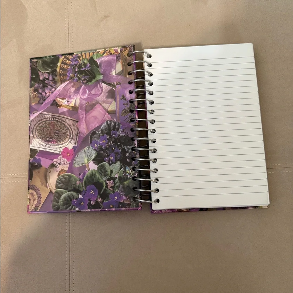 Purple Wire-bound Journal